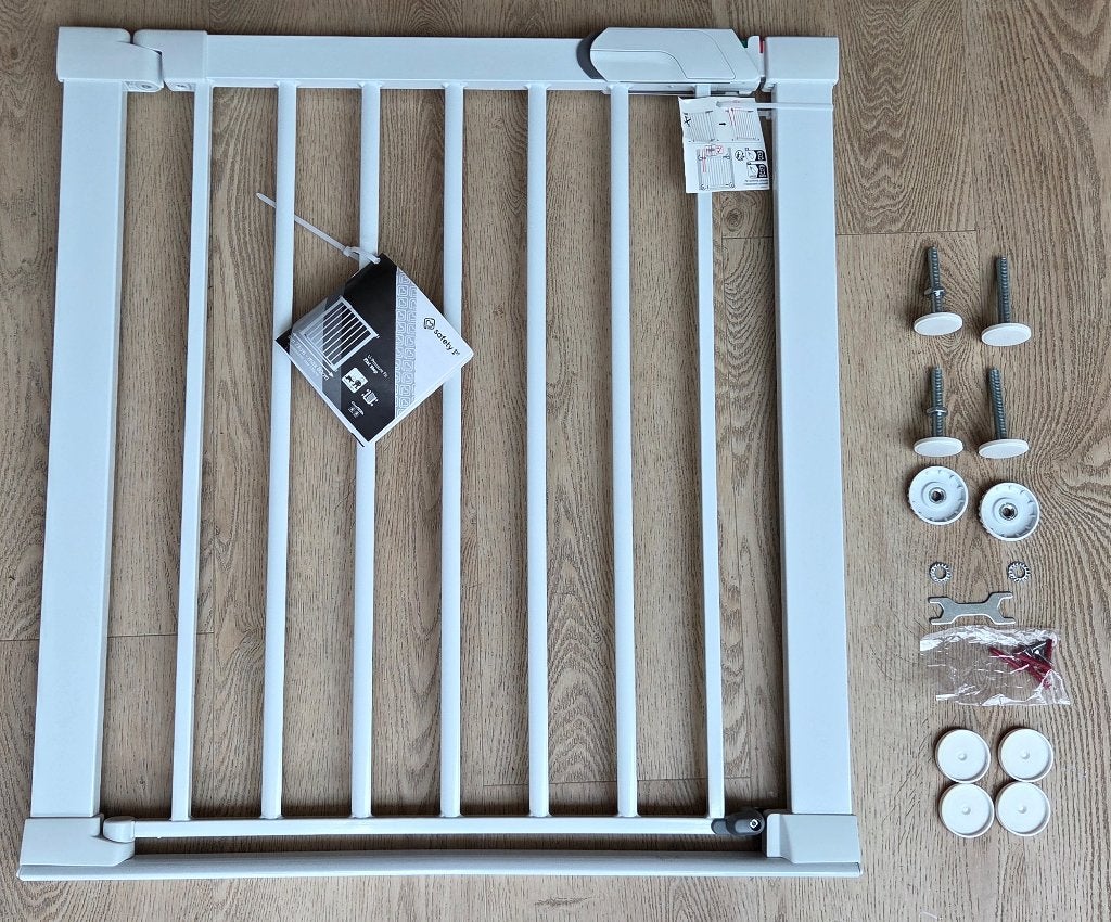 Safety 1st Flat Step Wit - Klembevestiging  - 73 t/m 87 cm, Nieuw, Ophalen of Verzenden, Klemhekje, Metaal of IJzer