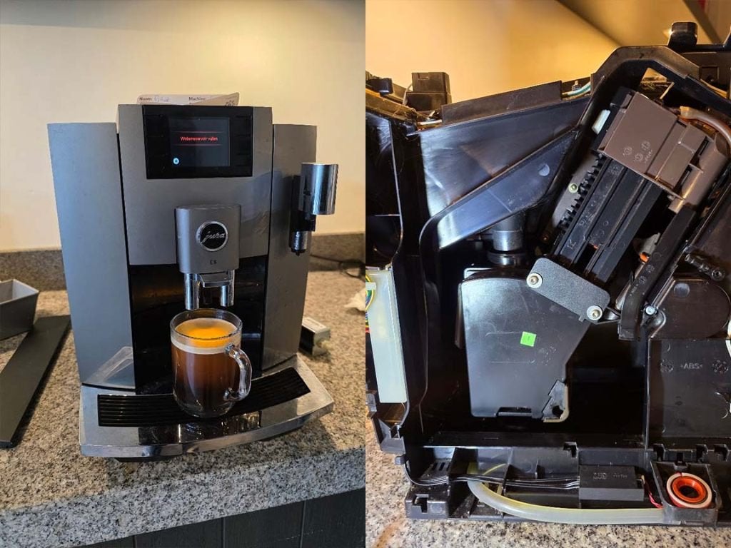 Jura reparatie/onderhoud | KoffieCare Aalsmeer, 10 kopjes of meer, Ophalen of Verzenden, 1431XB, Info@koffiecare.nl