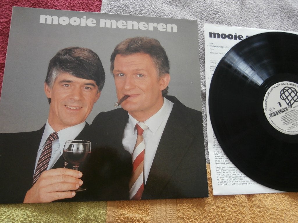 LP - Het Simplisties Verbond - Mooie Meneren., Overige genres, Zo goed als nieuw, 12 inch, Fotohoes