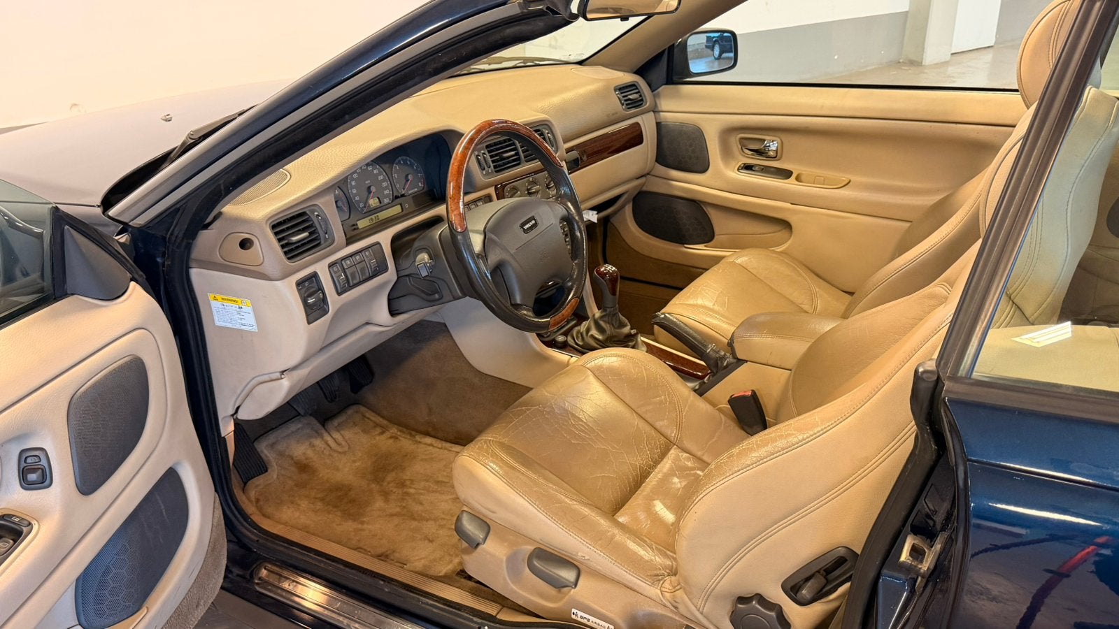 Volvo C70 2.0 T 163PK Cabrio 2000 Blauw (Youngtimer), foto 12