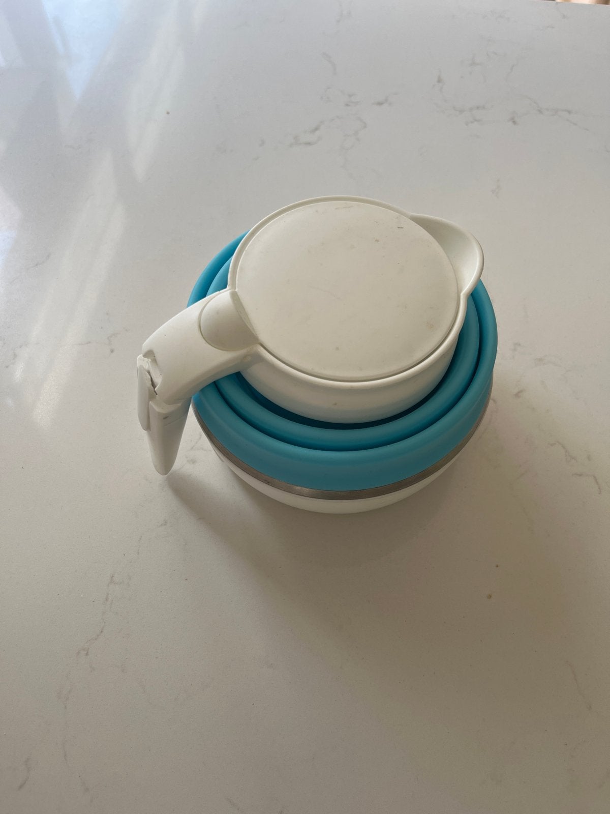 Opvouwbare waterkoker voor op de camping, Ophalen of Verzenden, Gebruikt