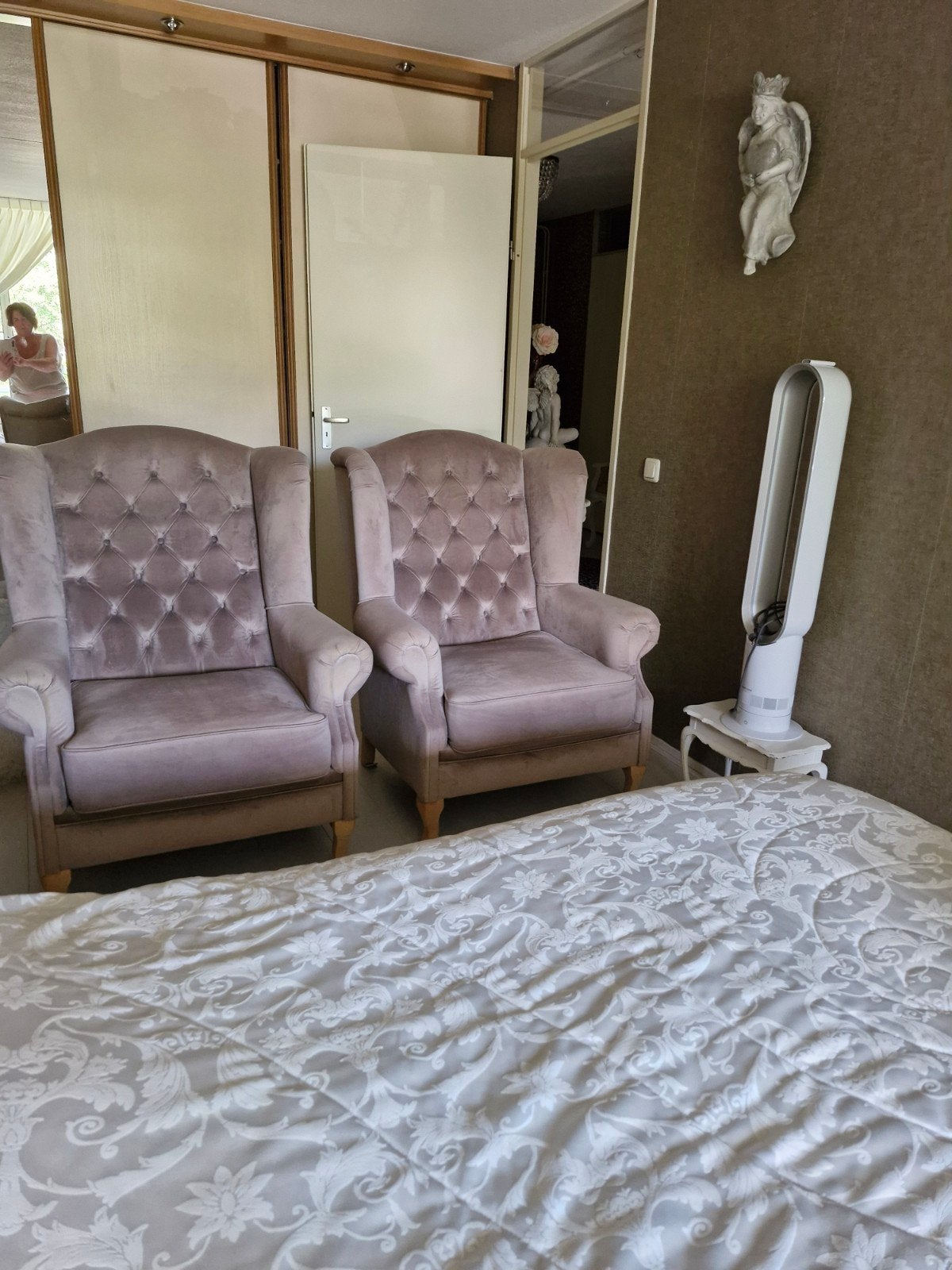 2 fauteuils, 75 tot 100 cm, Ophalen of Verzenden, Zo goed als nieuw, Landelijke stijl