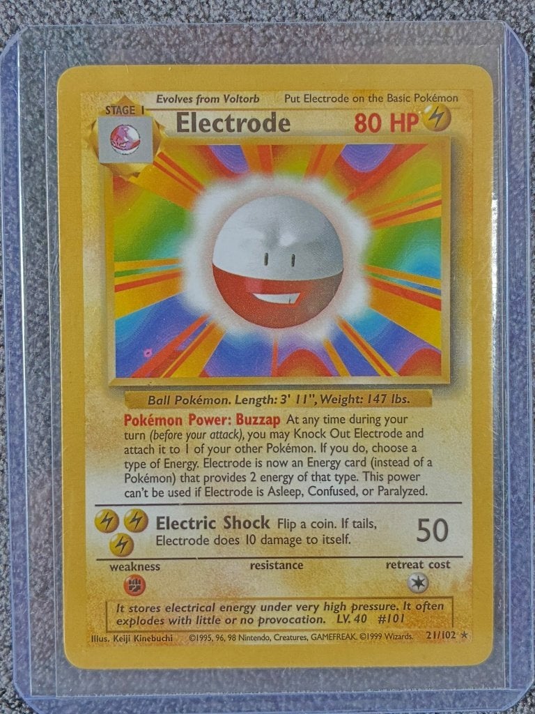 Electrode BS 21/102 (1999), Ophalen of Verzenden, Zo goed als nieuw, Losse kaart