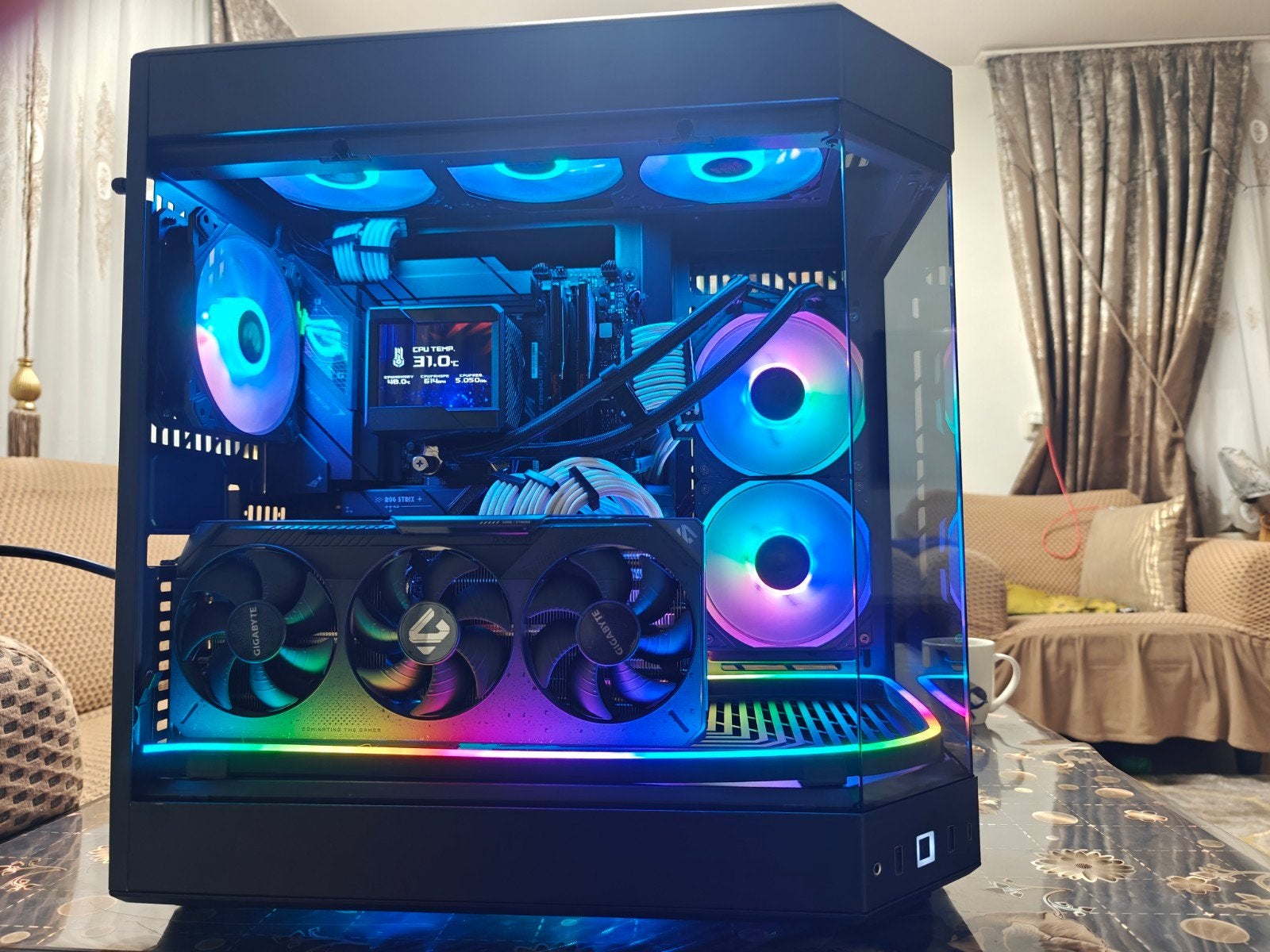 High-End Gaming PC: Ryzen 9 7950X3D / RX 9070 XT / 32GB DDR5, Ophalen, 32 GB, Zo goed als nieuw, Gaming