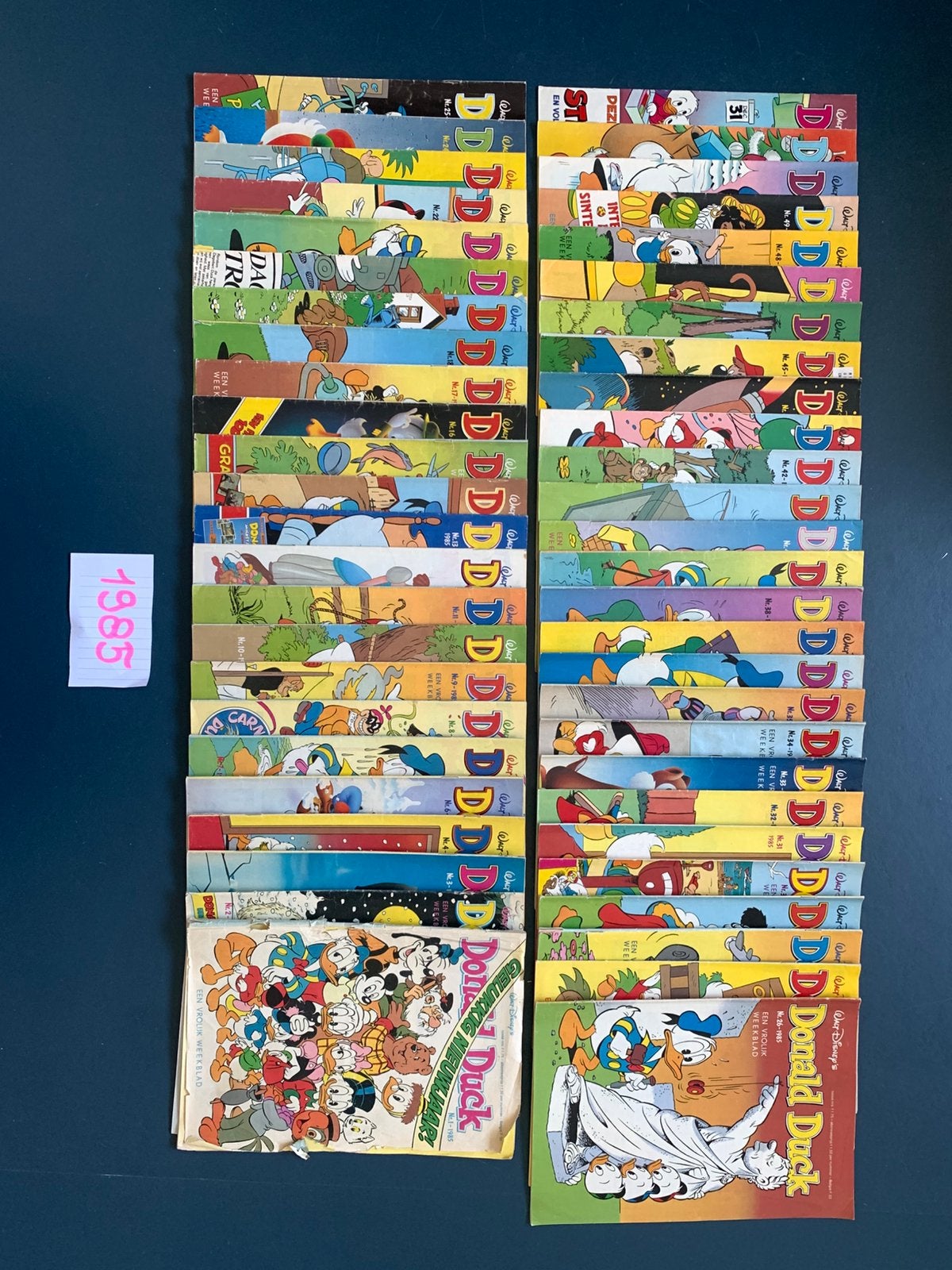 Donald Duck jaargang 1985, Gelezen, Complete serie of reeks, Europa, Ophalen of Verzenden