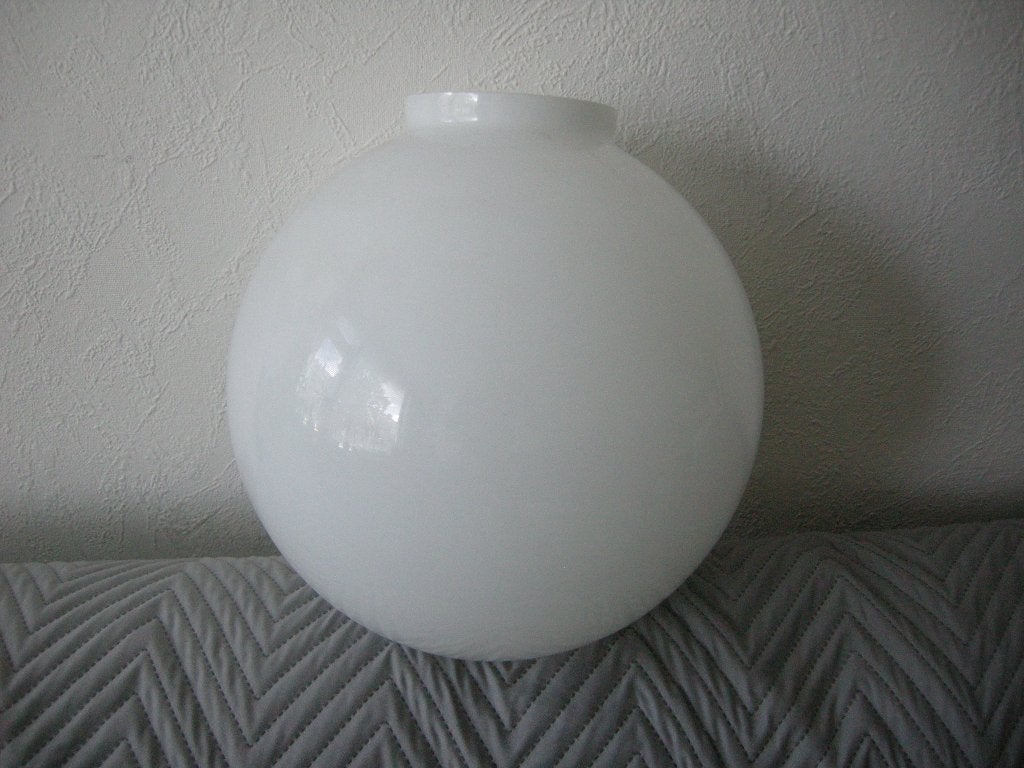 Grote witte glasbol lampkap - zgan, Ophalen