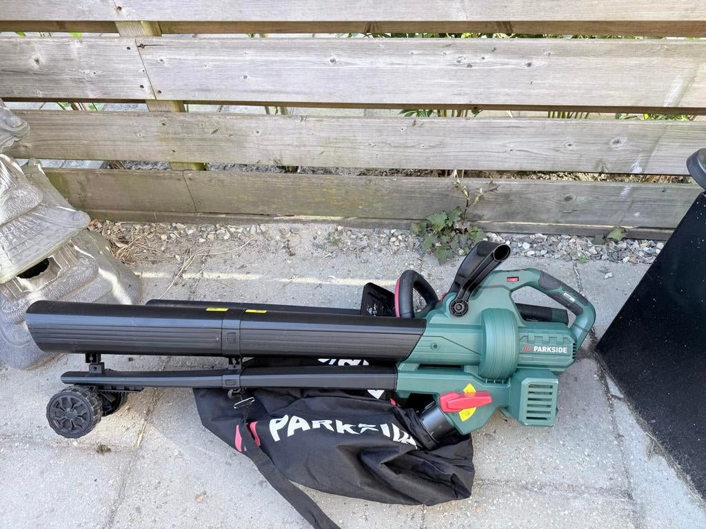 Parkside X 20V Team Accu's, Bladblazer en Heggenschaar, Tuin en Terras, Ophalen, Zo goed als nieuw, Overige soorten