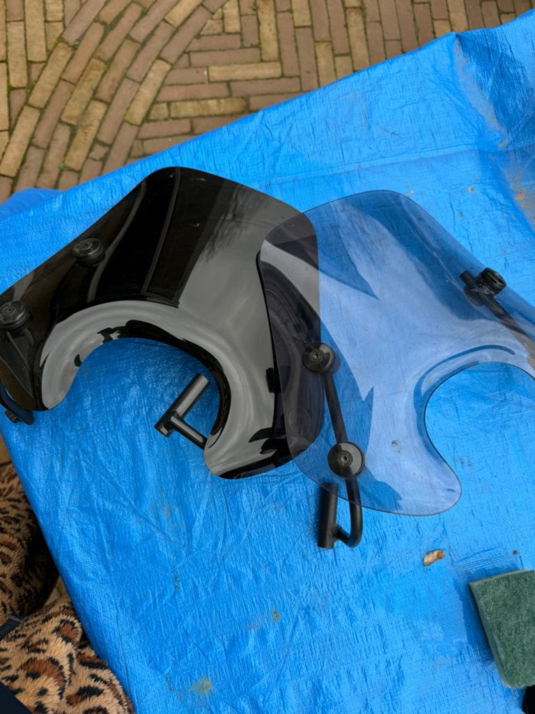 Windscherm zip, Fietsen en Brommers, Ophalen of Verzenden, Zo goed als nieuw, Overige typen, Piaggio