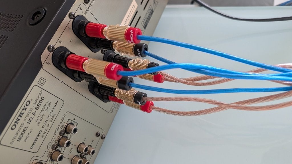 Oehlbach luidsprekerkabel BI-WIRING (2x 200cm), Ophalen of Verzenden, Zo goed als nieuw, 2 tot 5 meter, Luidsprekerkabel