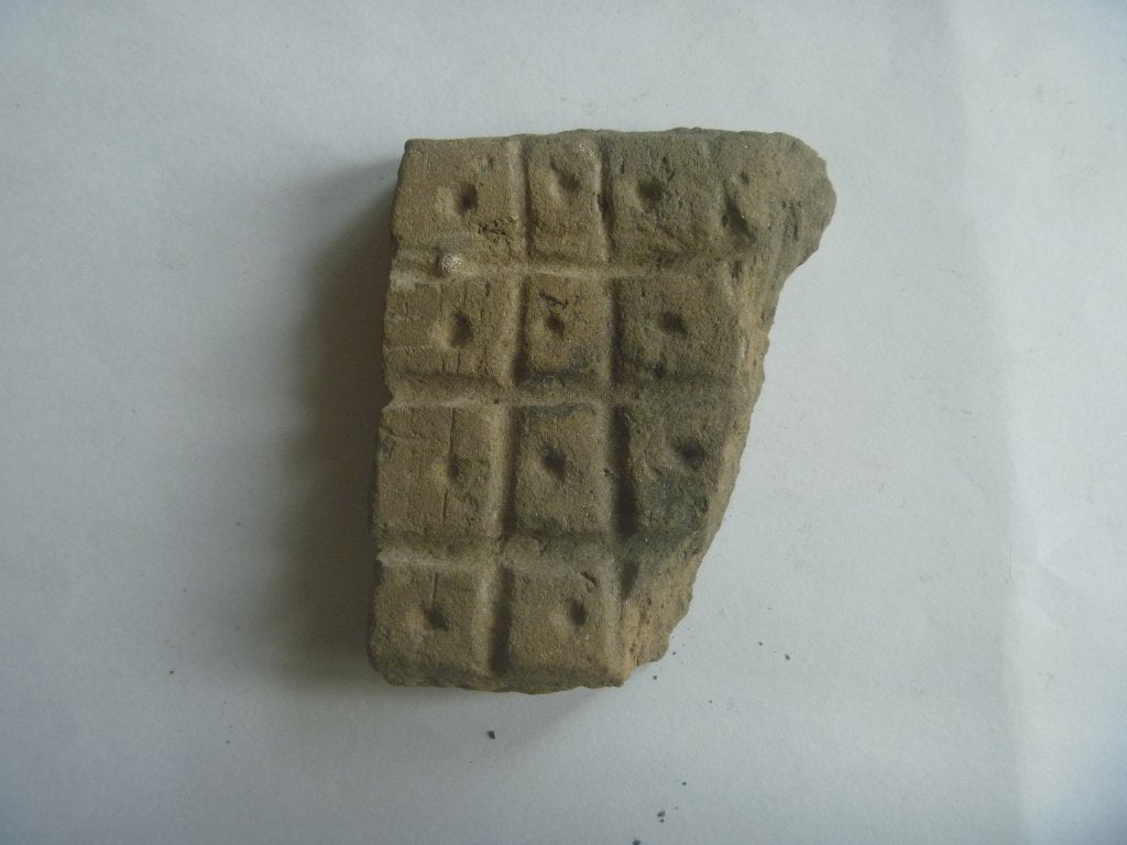 Bodemvondst. Fragment middeleeuws spel, Ophalen of Verzenden