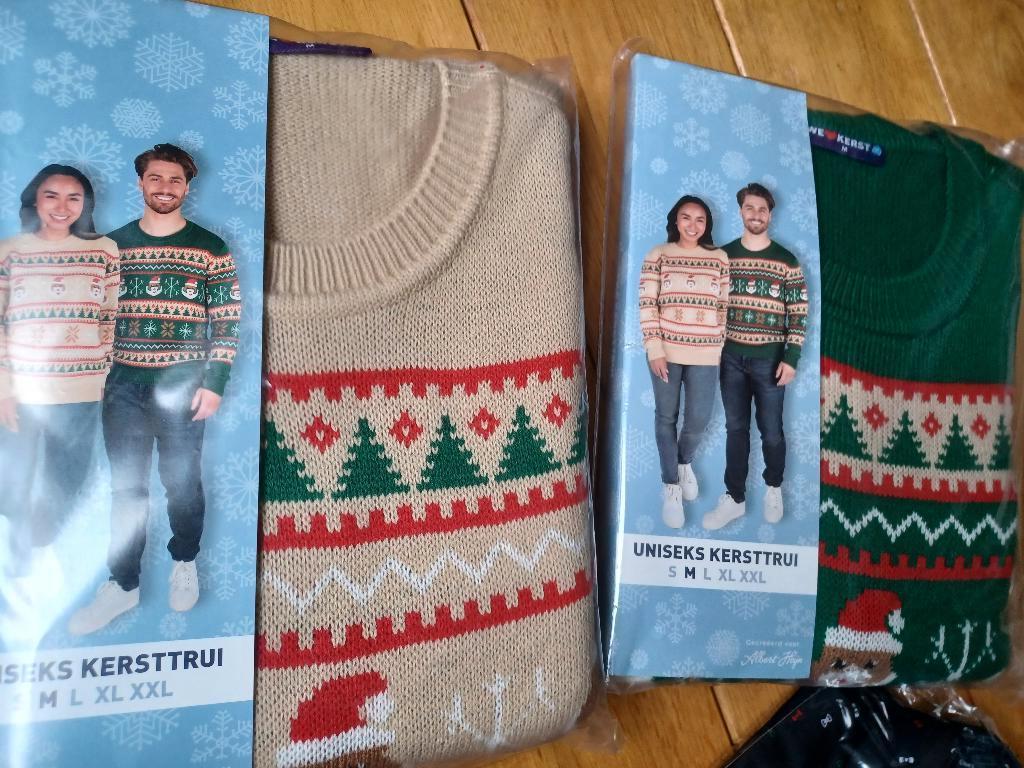 Div. AH kersttruien, overhemden,  blazer, sokken- div maten, Ophalen of Verzenden, Nieuw