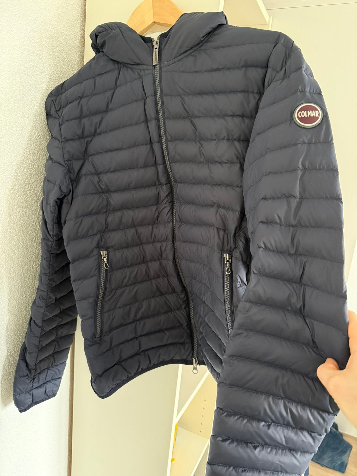 Colmar puffer, Ophalen of Verzenden, Zo goed als nieuw, Maat 46 (S) of kleiner, Blauw
