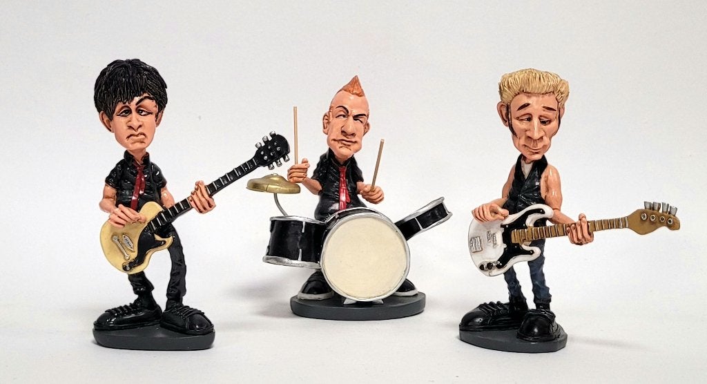 Mike Dirnt Green Day beeldje by Warren Stratford decoratie, Info@deconoord.nl, Deco Noord, Nieuw, Ophalen of Verzenden