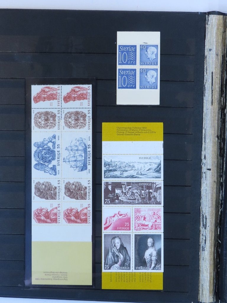 ZWEDEN - leuk partijtje POSTZEGELBOEKJES - (J305), Postzegels en Munten, Postzegels | Volle albums en Verzamelingen, Ophalen of Verzenden