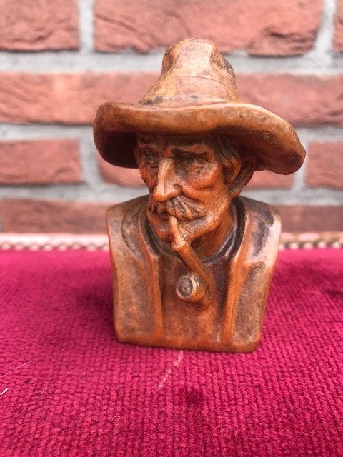 oud houten karakterbeeldje, Z-Duitsland, Antiek en Kunst, Kunst | Beelden en Houtsnijwerken, Houtsnijwerk, Handgemaakt, Ophalen of Verzenden