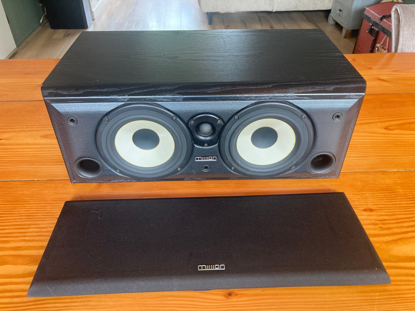 Mission 70c3 center speaker, Audio, Tv en Foto, Luidsprekers, Overige merken, Ophalen of Verzenden, Zo goed als nieuw, 60 tot 120 watt