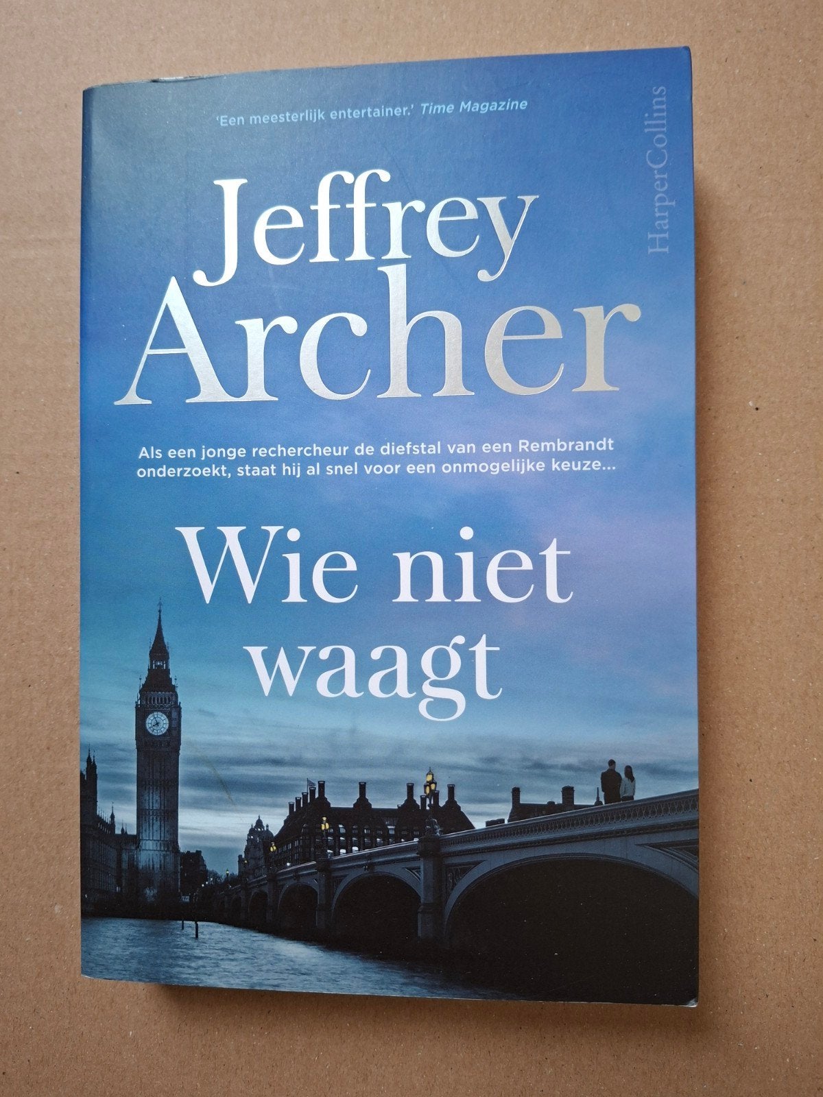 Wie niet waagt; Jeffrey Archer, Ophalen of Verzenden, Gelezen