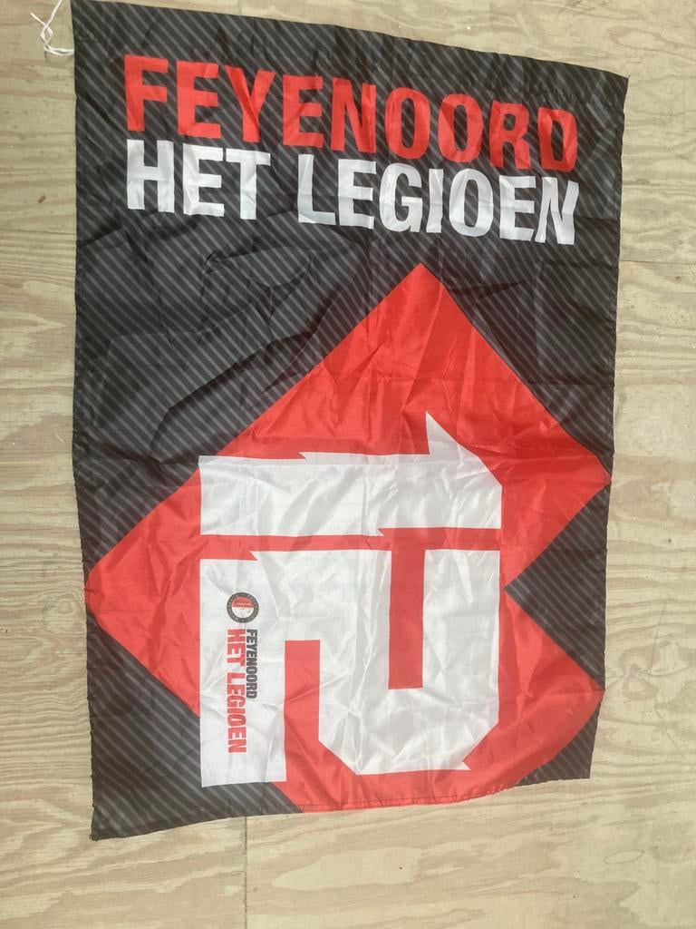 VLAG FEYENOORD, Verzamelen, Ophalen of Verzenden, Zo goed als nieuw, Feyenoord, Overige typen