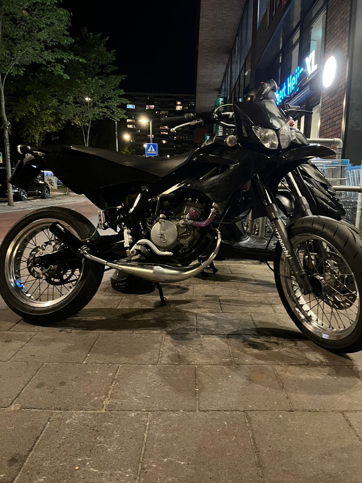 Derbi senda xtreme 2007, Ophalen, Zo goed als nieuw