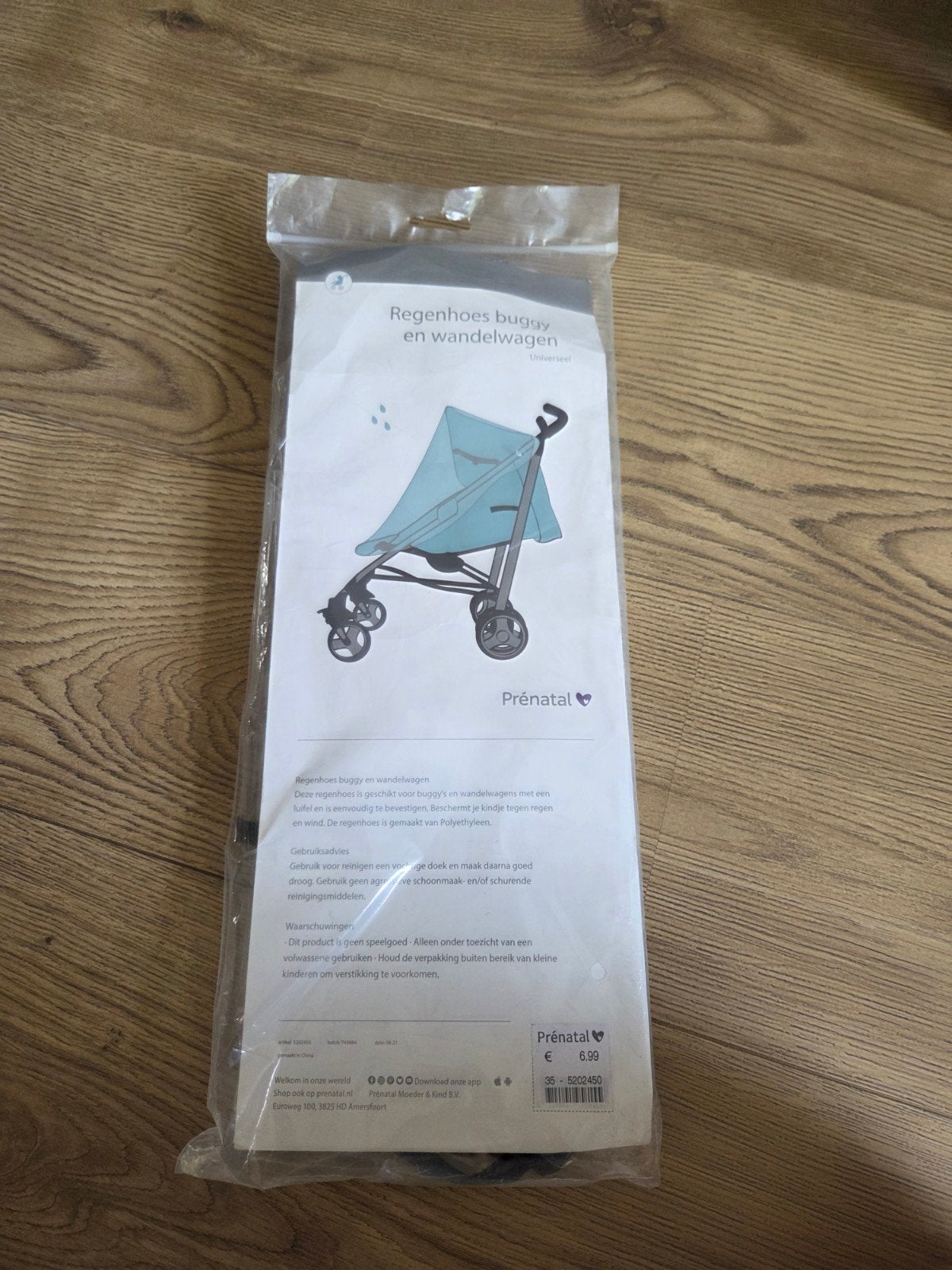 Prénatal Regenhoes voor Buggy en Wandelwagen, Ophalen of Verzenden, Nieuw, Kinderwagen, Overige merken