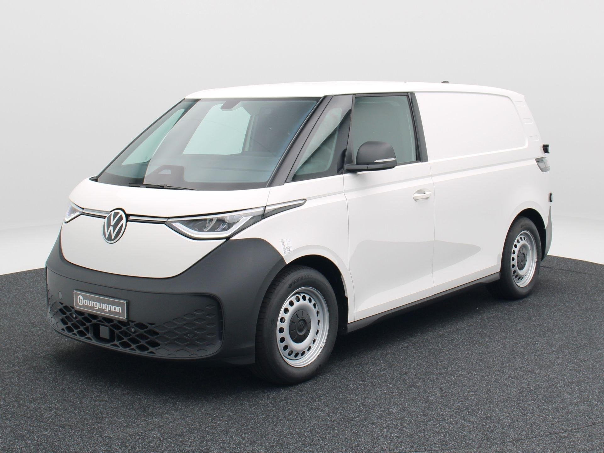 Volkswagen Bedrijfswagens ID. Buzz Cargo Economy Limited Edi, Auto's, Automaat, Zwart, Volkswagen, 286 pk