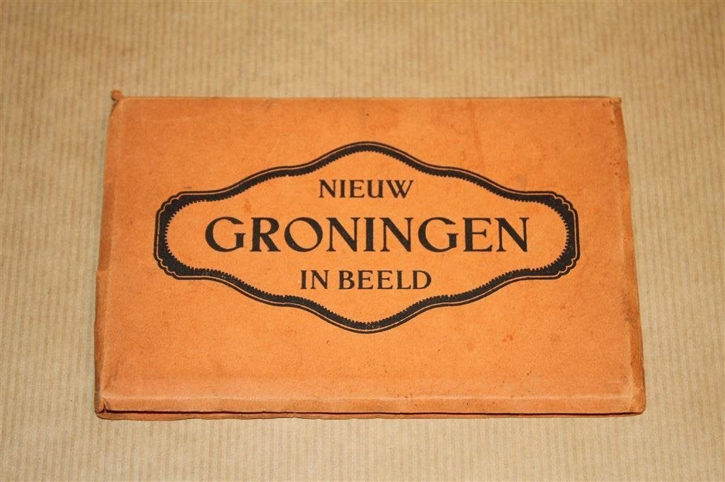 Leporello ansichtenboekje Nieuw Groningen in beeld - 1920 !!, Verzamelen, Ophalen of Verzenden, Voor 1920, Ongelopen, Groningen