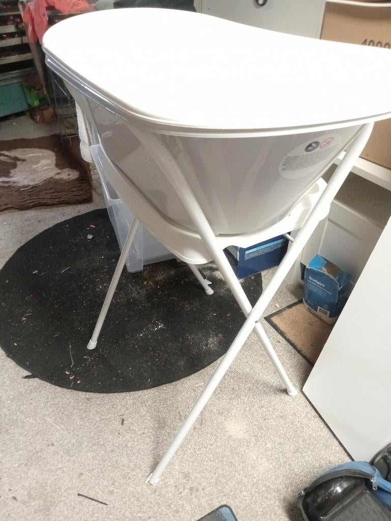 Babybadje met standaard, Gebruikt, Badje, Standaard, Ophalen