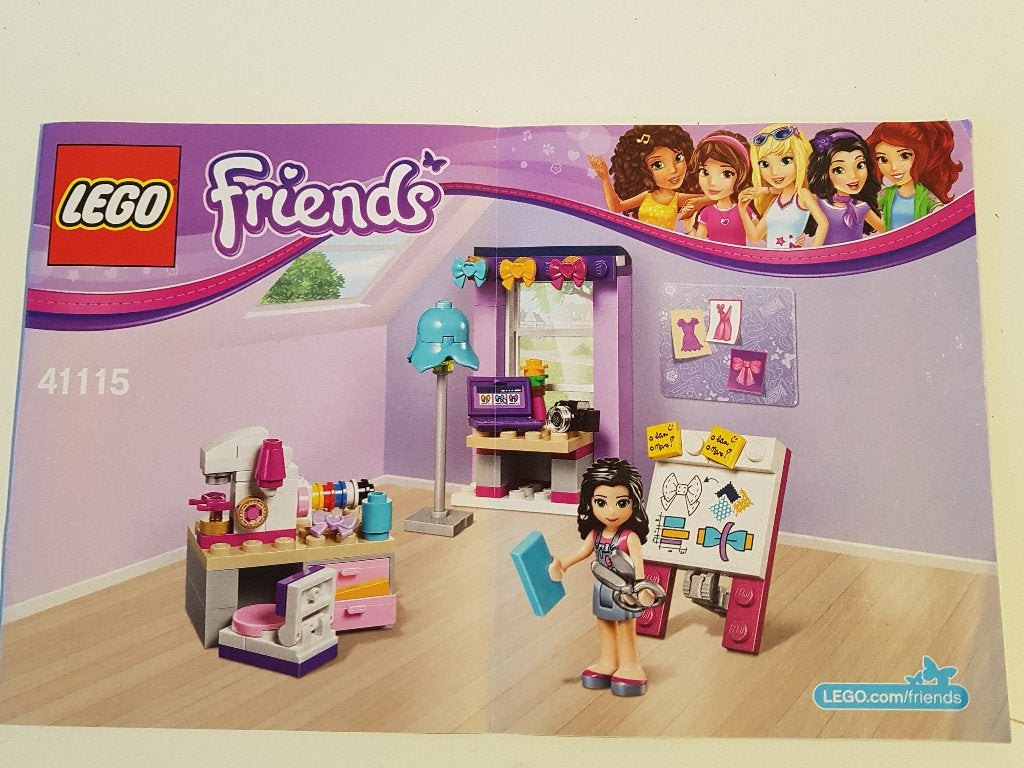 Lego Friends 41115 Emma's Atelier, Lego, Friends, Ophalen of Verzenden, Zo goed als nieuw
