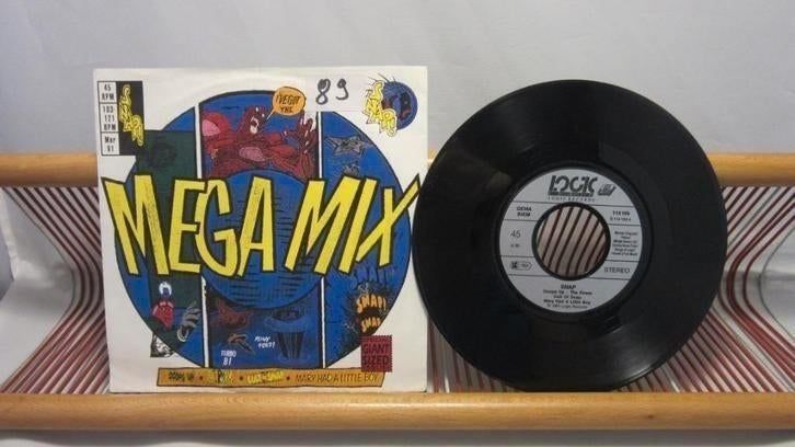 Snap!, Mega Mix (single 7"), Cd's en Dvd's, Vinyl Singles, Single, Dance, 7 inch, Ophalen of Verzenden