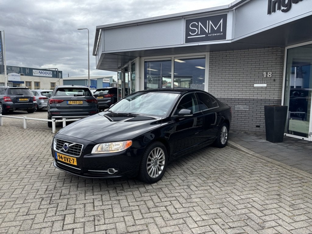 Volvo S80 1.6 T4 Kinetic (bj 2012, automaat), Automaat, Gebruikt, 4 cilinders, Zwart