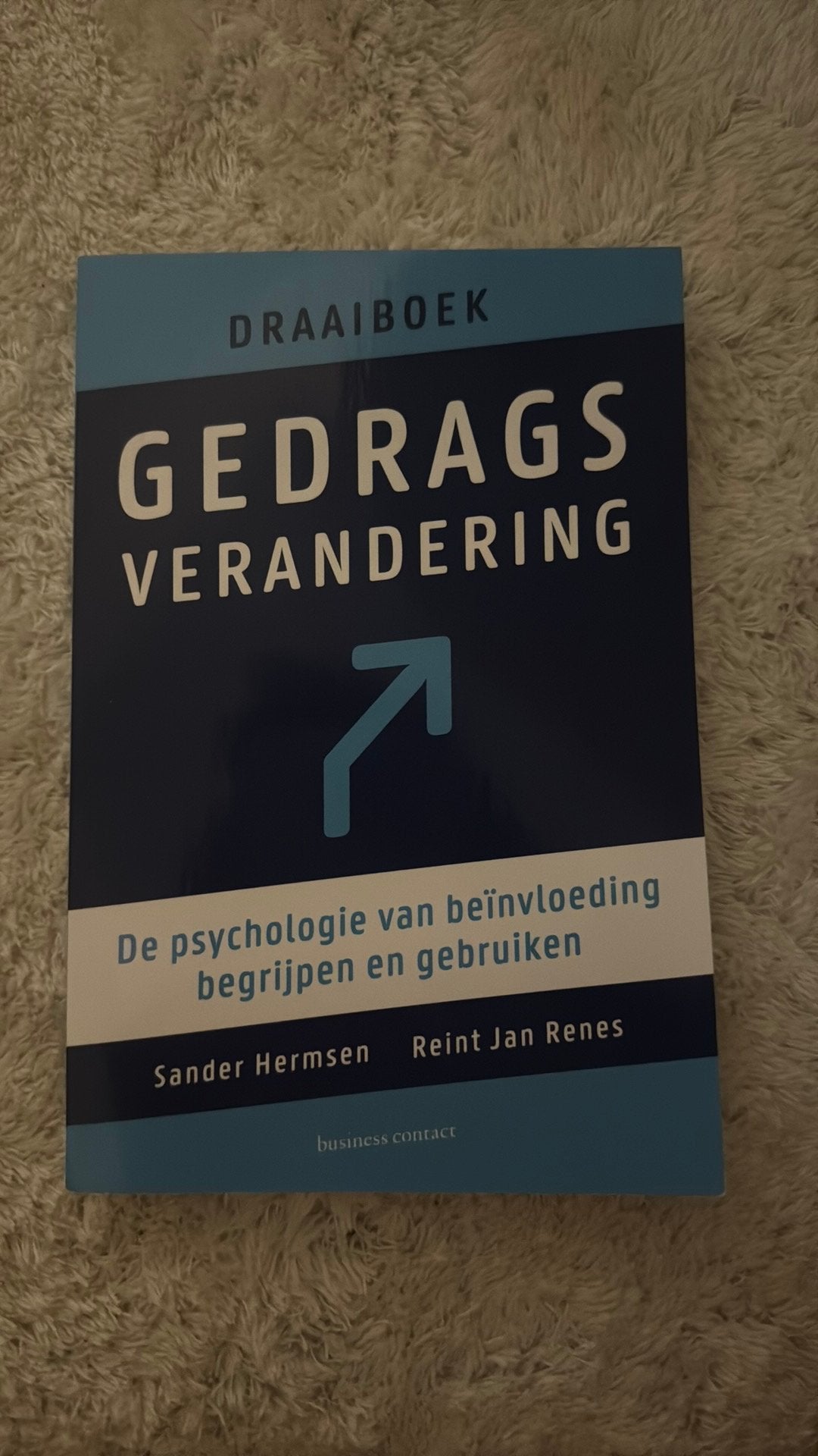 Reint Jan Renes - Draaiboek gedragsverandering, Sociale wetenschap, Reint Jan Renes; Sander Hermsen, Ophalen of Verzenden, Zo goed als nieuw