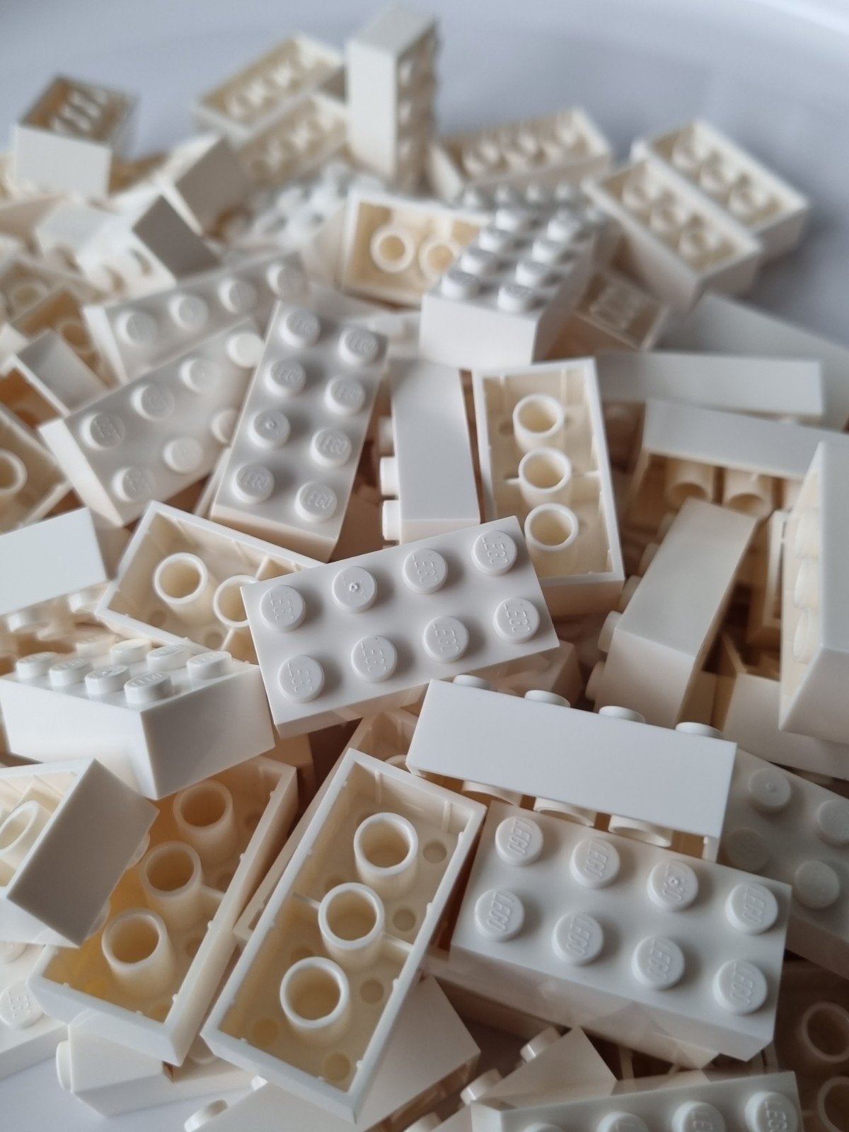 100 nieuwe lego stenen 2x4 wit 3001, Ophalen, Overige thema's, Lego, Nieuw