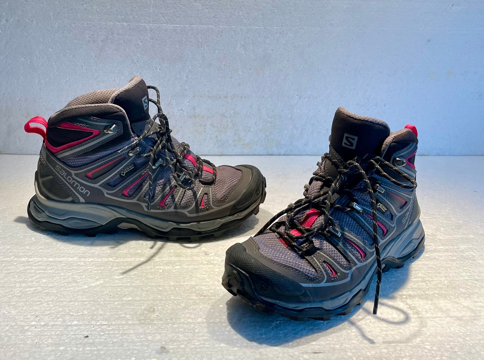Salomon X Ultra Goretex wandelschoenen bergschoenen 38, Zo goed als nieuw, Grijs, Wandelschoenen, Ophalen of Verzenden