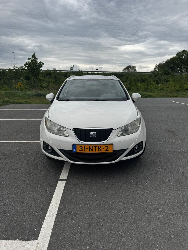 Seat Ibiza 1.2TDI 55KW Ecomotive ST 2010 Wit, Voorwielaandrijving, 74 pk, 1199 cc, Origineel Nederlands