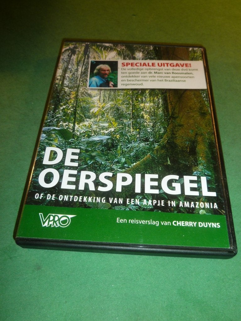 De oerspiegel Cherry Duyns dvd Marc van Roosmalen VPRO, Cd's en Dvd's, Verzenden, Alle leeftijden, Natuur, Nederlands