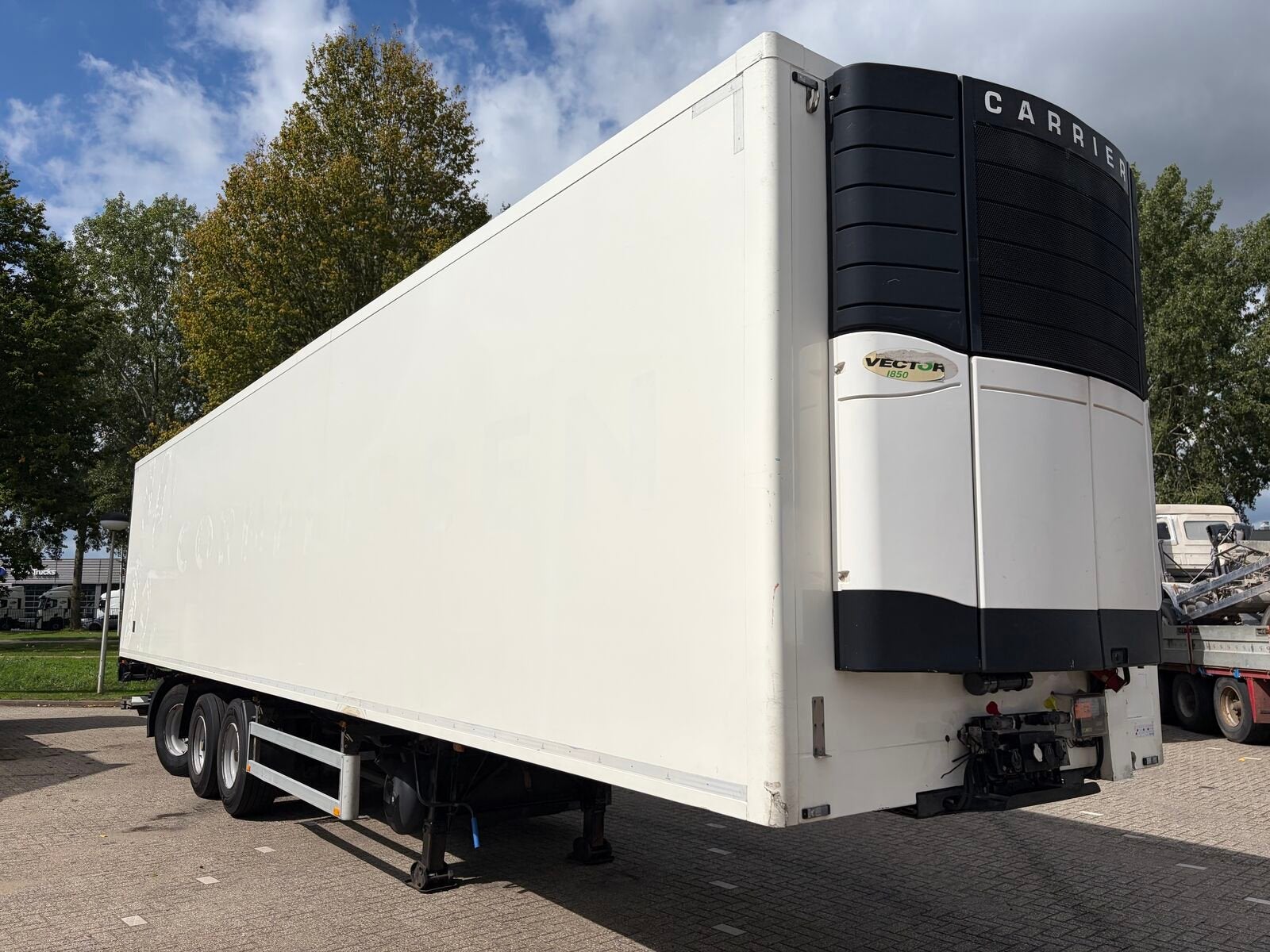 Pacton Z3-002 refrigerated semi-trailer, Overige brandstoffen, Wit, Bedrijf, Aanhangers en Opleggers