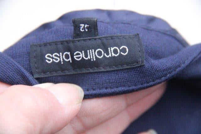 Jasje/ vest donkerblauw Caroline Biss mt 42 Vaste prijs AAN, Blauw, Maat 42/44 (L), Ophalen of Verzenden, Zo goed als nieuw