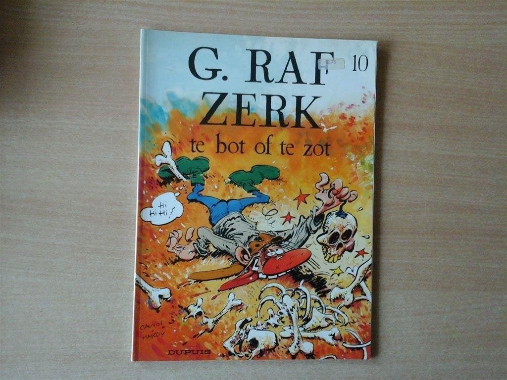 ns2-g.rafzerk-te bot of te zot-uitstekende staat, Eén stripboek, Ophalen of Verzenden, Zo goed als nieuw