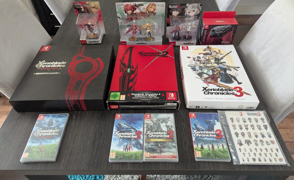 Xenoblade Chronicles Switch collectie, Spelcomputers en Games, Games | Nintendo Switch, Verzenden, 1 speler, Eén computer, Zo goed als nieuw