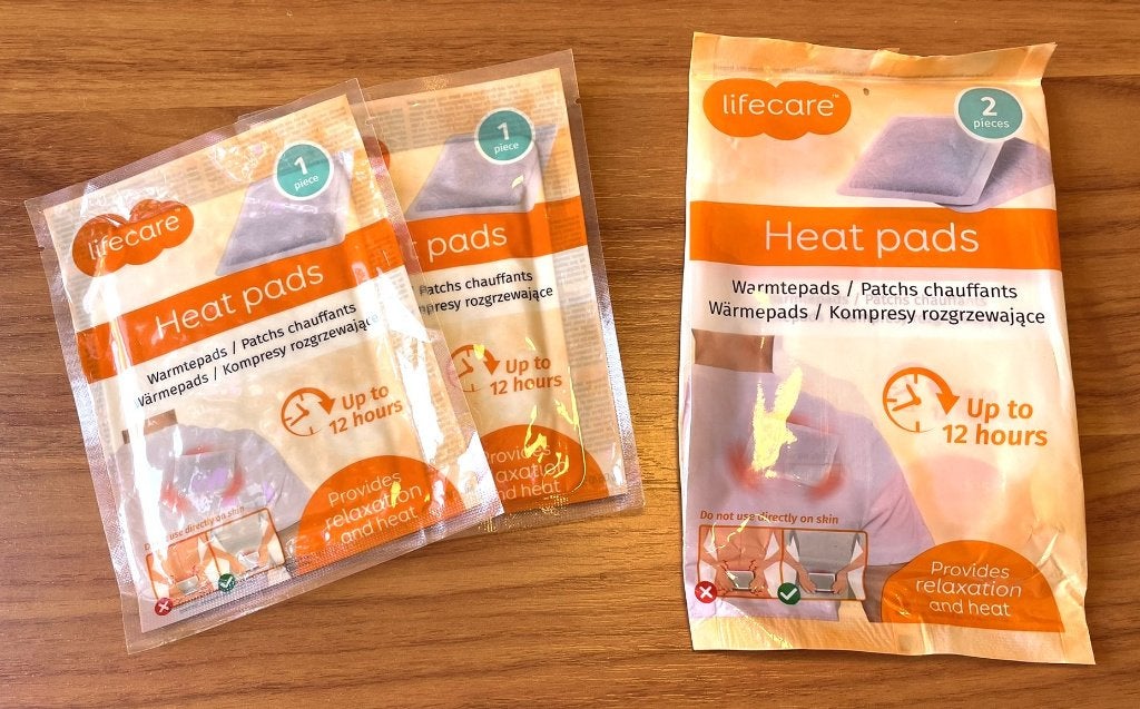 Lifecare Heat pads warmtepads - 4 stuks, Verzenden, Nieuw, Lichaamsverzorging