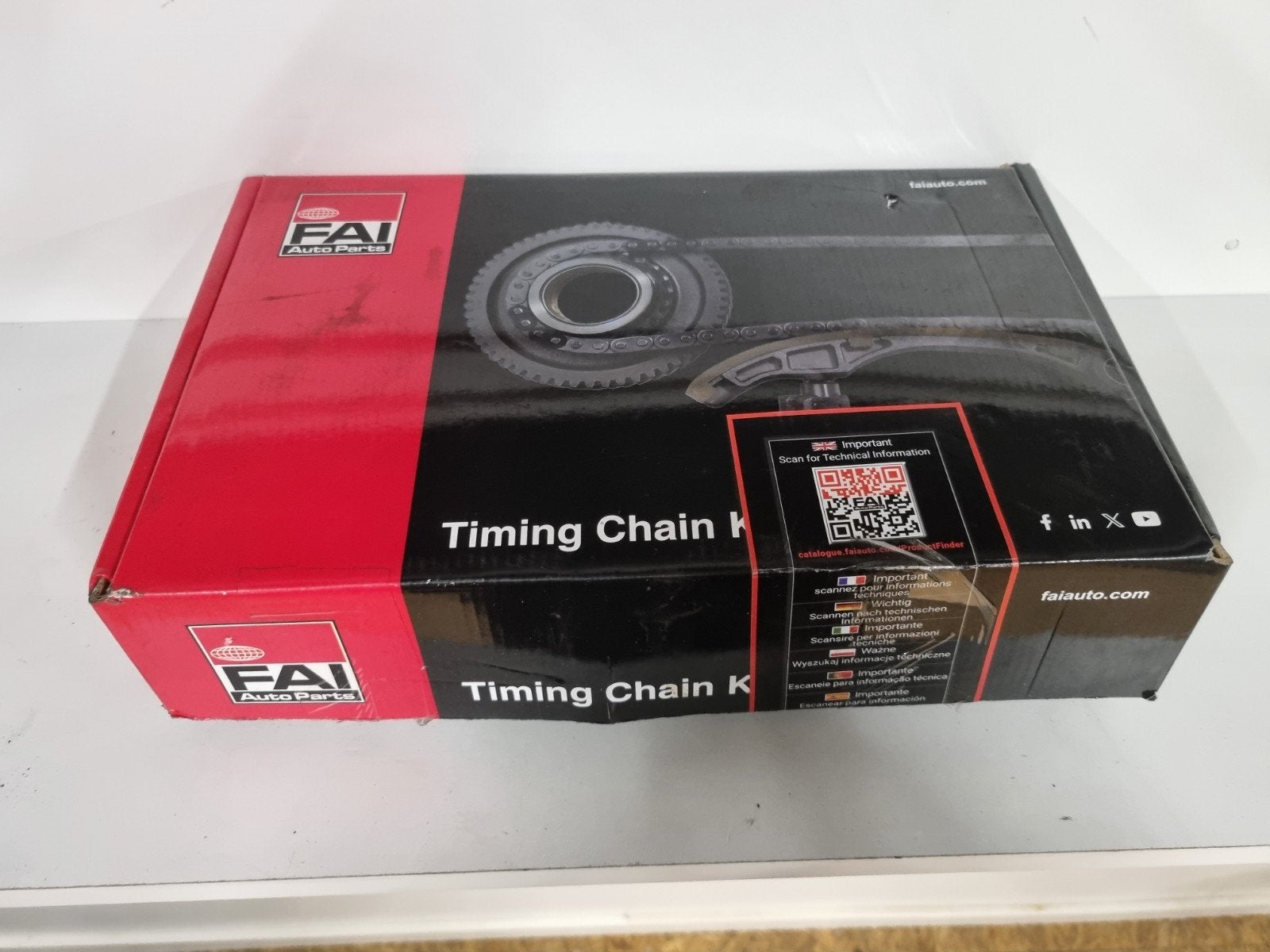 Distributiekettingset FAI TCK230VVT Mercedes C200 2011, Ophalen of Verzenden, Nieuw, Mercedes-Benz