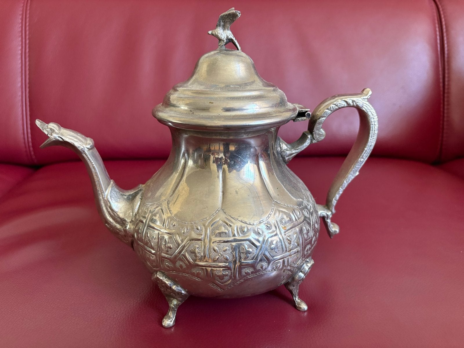 Mooie Marokkaanse theepot in goede staat, Ophalen, Gebruikt, Overige stijlen, Theepot