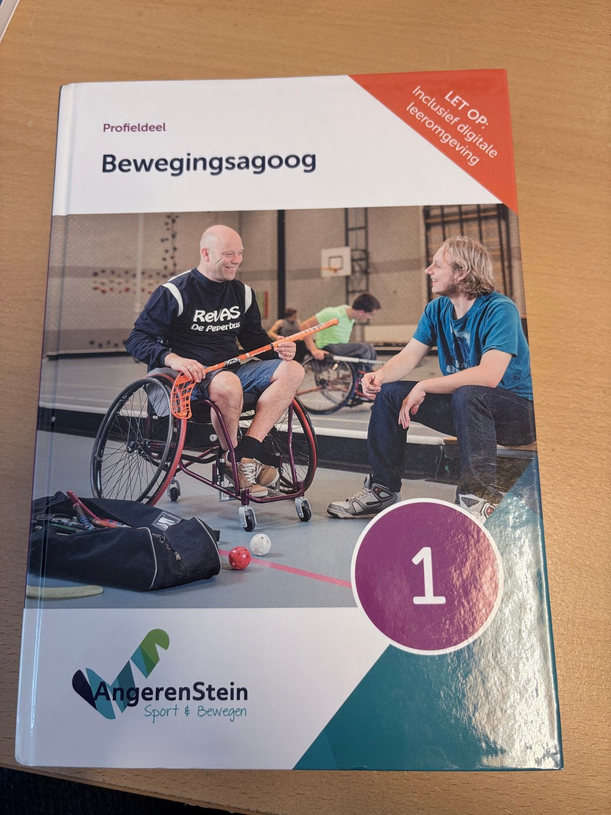 Profieldeel Bewegingsagoog 1 - AngerenStein Sport & Bewegen, Boeken, Ophalen of Verzenden, Zo goed als nieuw, MBO