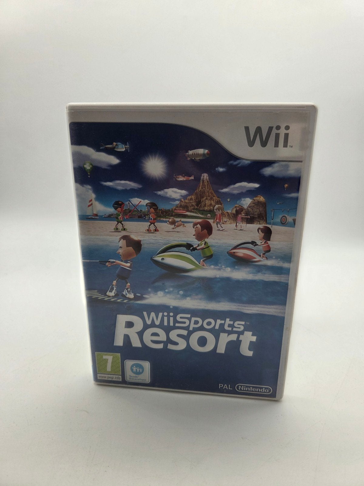 Wii Sports Resort voor Nintendo Wii, Nintendo, Eén computer, Zo goed als nieuw, 3 spelers of meer
