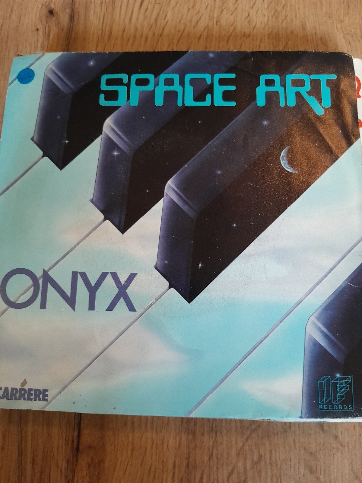 space art 7 inch onyx, Ophalen of Verzenden, Zo goed als nieuw, Pop