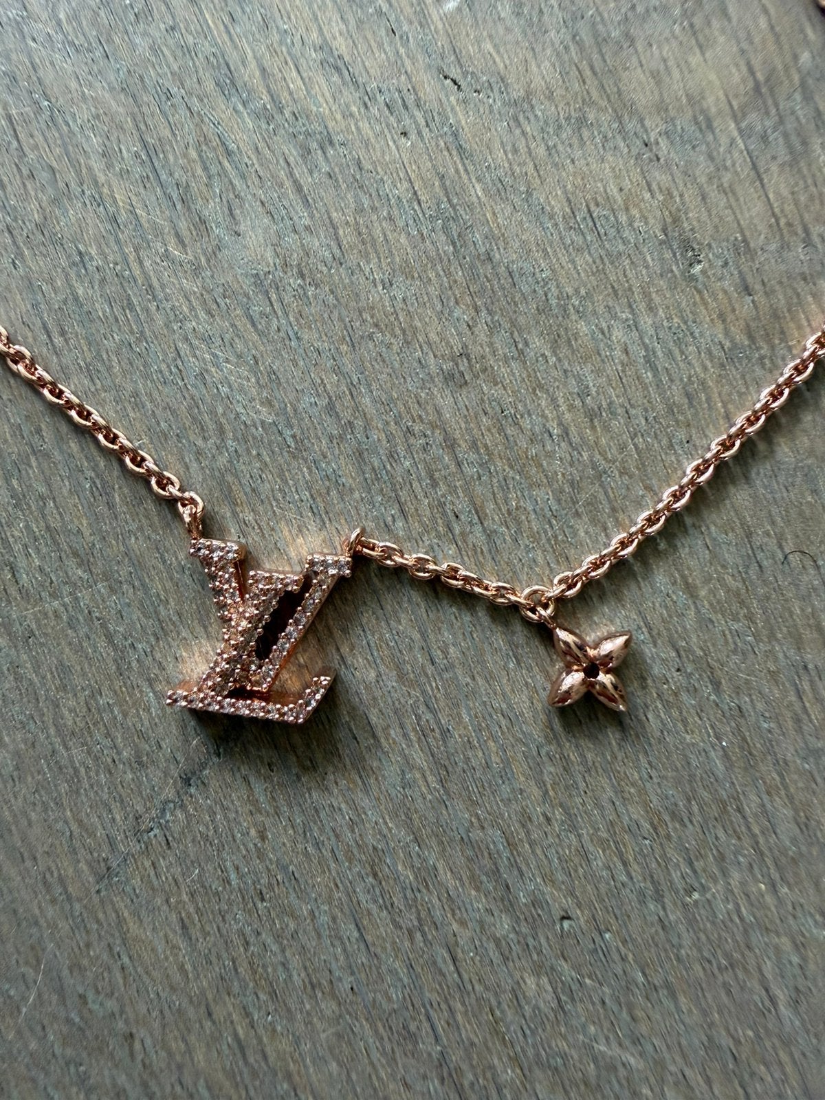 Louis vuitton ketting rose goud, Ophalen of Verzenden, Nieuw, Goud