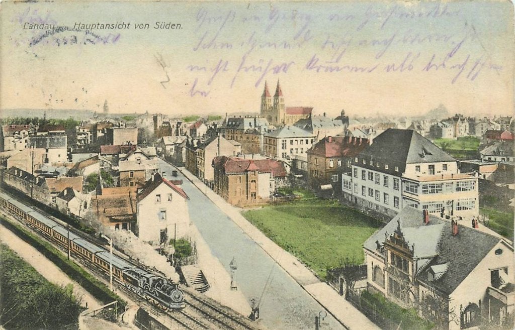 379-045-021 Landau (Pfalz), Verzenden, Voor 1920, Duitsland