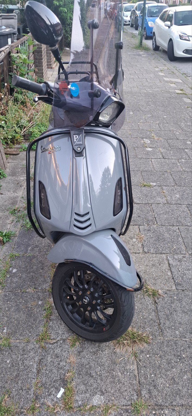 Vespa Sprint 2015 met blauw kenteken, Ophalen, Gebruikt, Benzine, Vespa