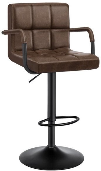 bar stool, Ophalen, Zo goed als nieuw, In hoogte verstelbaar, Leer
