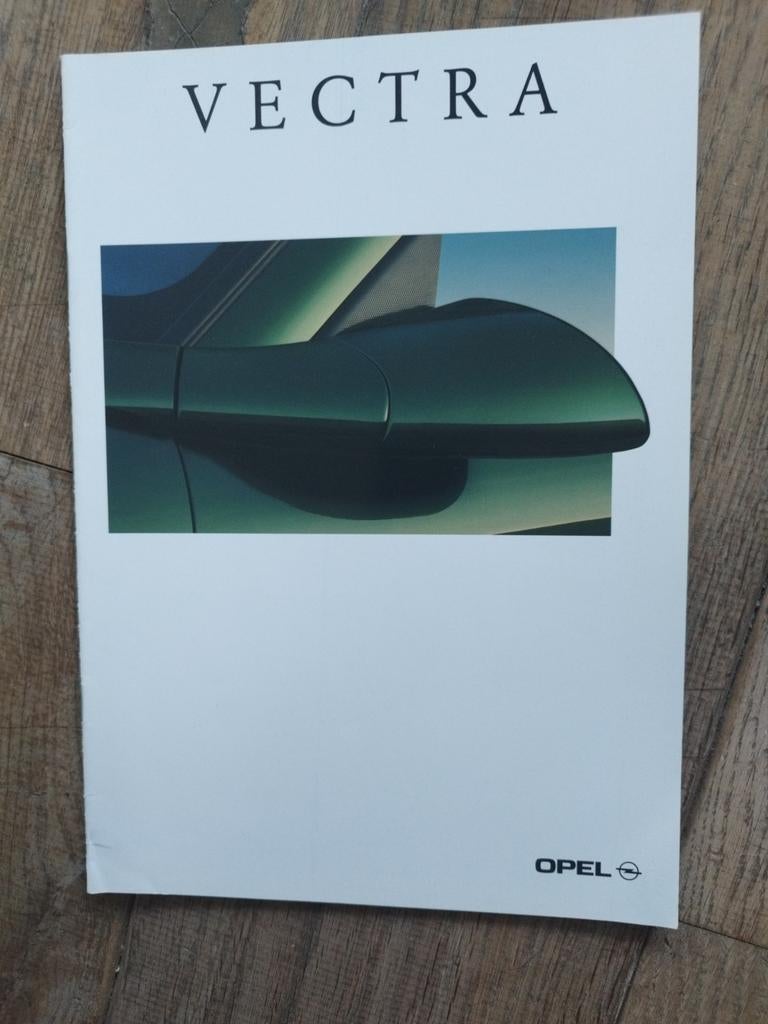 Opel Vectra brochure uit 1995 - 20 pagina's, Opel, Zo goed als nieuw, Opel, Ophalen of Verzenden
